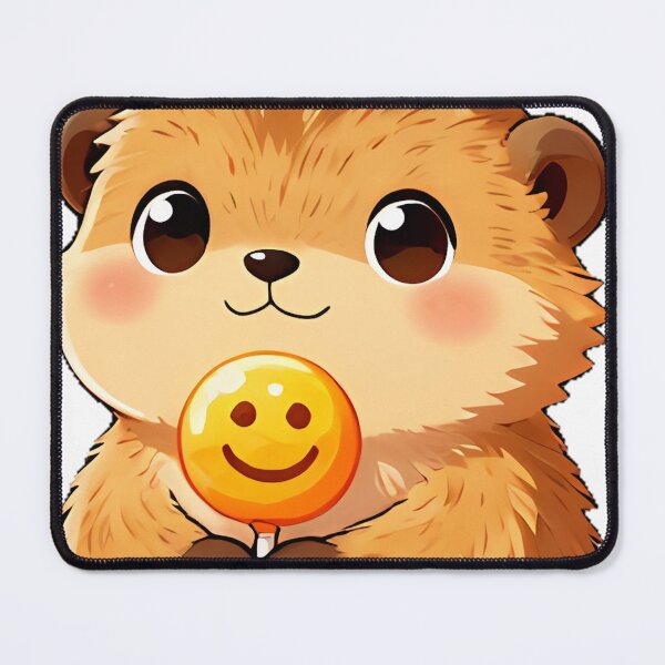 Item preview, Cute Baby Meerkat Pup Candy Corn Bow Icon designed and sold by pumsquare.