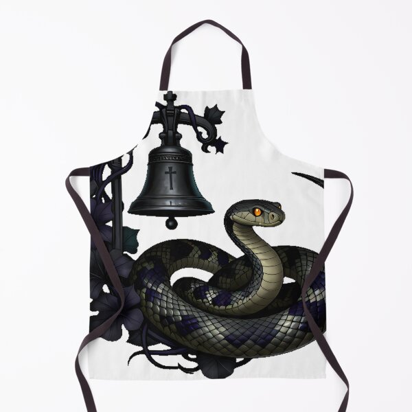 Item preview, Gothic Swamp Moccasin Iron Bell Relic designed and sold by IllumeInk.