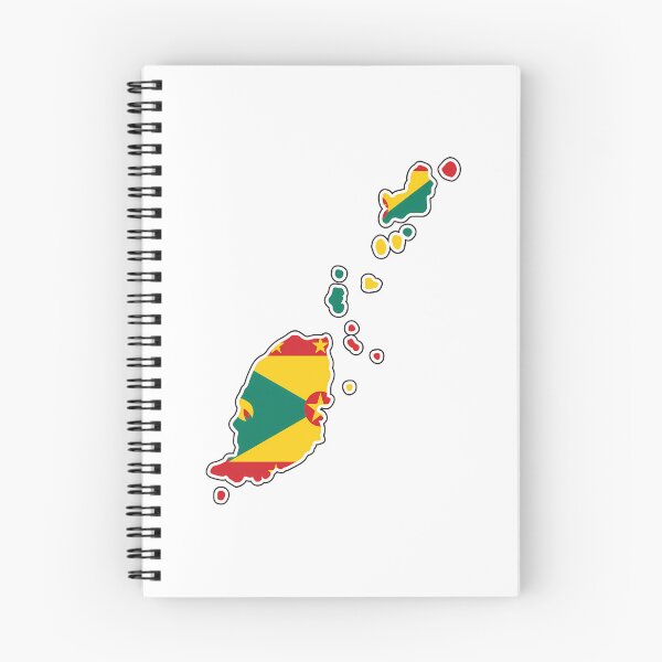 Item preview, Grenada National Flag Clipped Into Map Of Grenada designed and sold by harlyn-keyse.