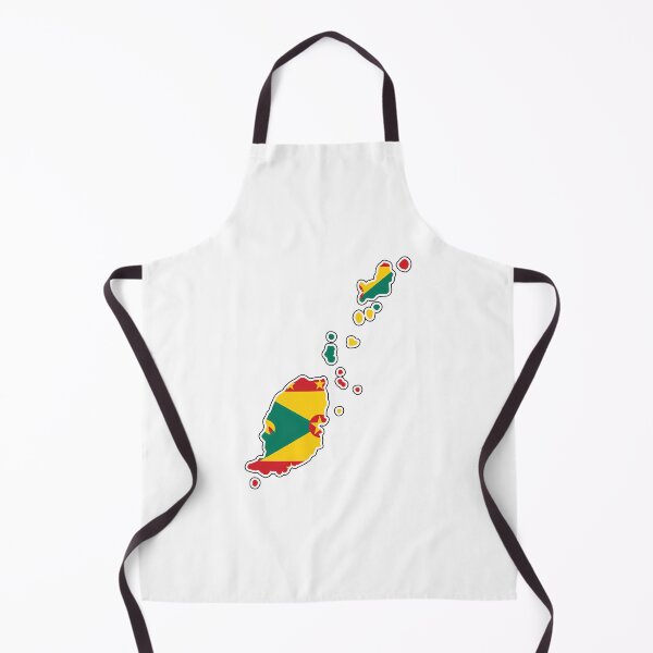Item preview, Grenada National Flag Clipped Into Map Of Grenada designed and sold by harlyn-keyse.