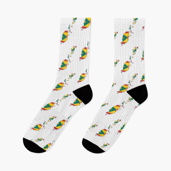 Item preview, Grenada National Flag Clipped Into Map Of Grenada designed and sold by harlyn-keyse.
