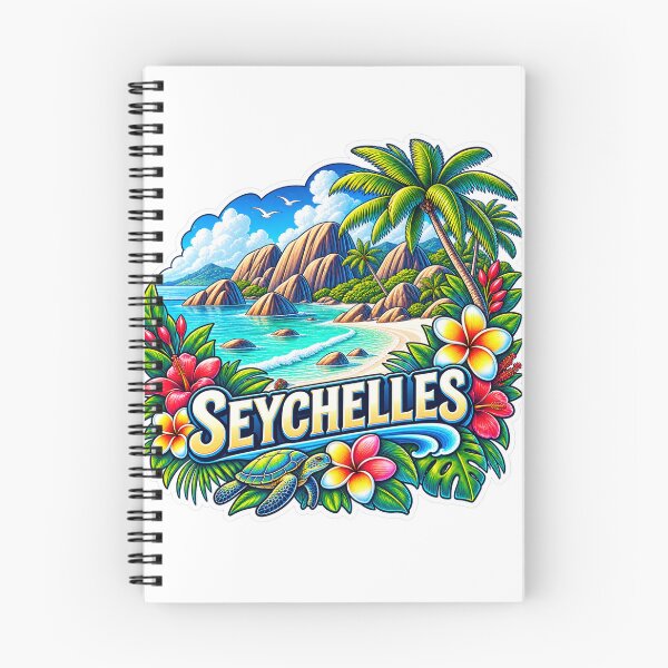 Item preview, Seychelles Travel Souvenir – Tropical Indian Ocean Islands designed and sold by ChicClicker.