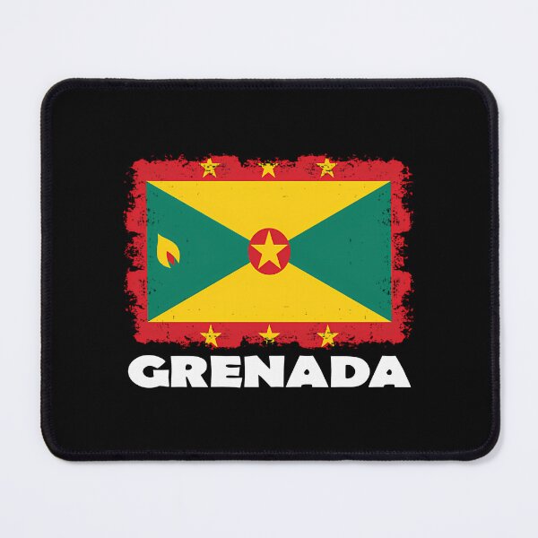 Item preview, Grenada National Flag Distress designed and sold by harlyn-keyse.