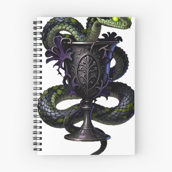 Item preview, Gothic Toxic Moss Viper Witch Chalice designed and sold by IllumeInk.