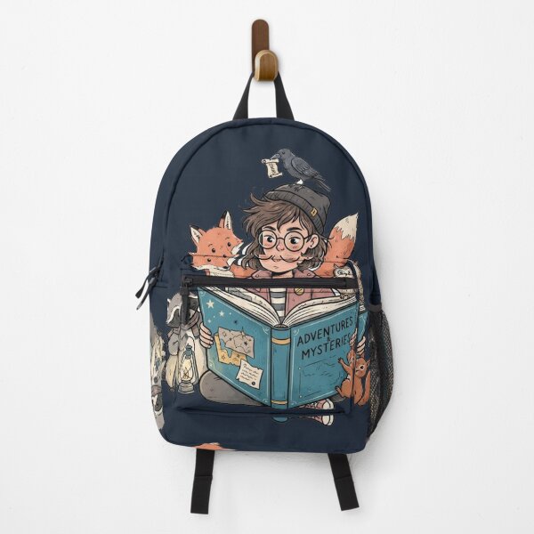 Item preview, Adventures & Mysteries Book Club | Whimsical Forest Animals Graphic Tee designed and sold by BLUESKY11a.