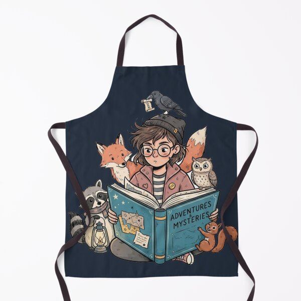 Item preview, Adventures & Mysteries Book Club | Whimsical Forest Animals Graphic Tee designed and sold by BLUESKY11a.