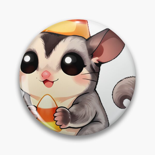 Item preview, Cute Sugar Glider Candy Corn Glide Icon designed and sold by pumsquare.