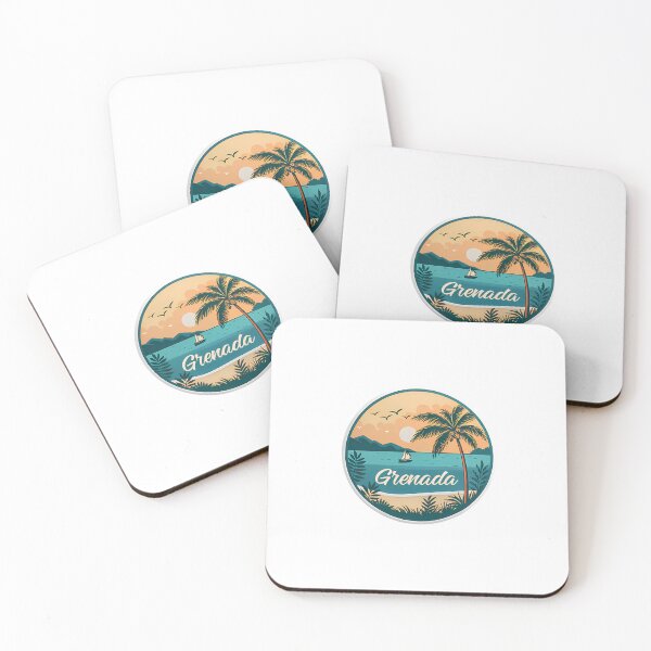 Item preview, Grenada Paradise Beach  Tropical Sunset Vacation designed and sold by harlyn-keyse.