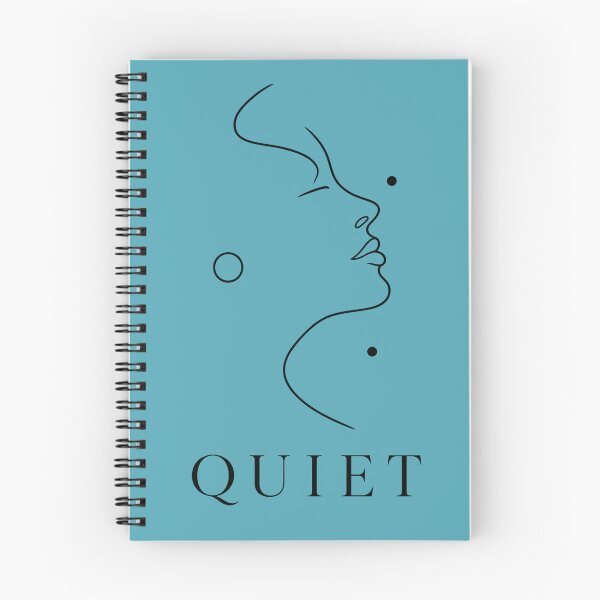 Item preview, Quiet Minimalist Face Line Art – Introvert Aesthetic Design designed and sold by RobertArt08.