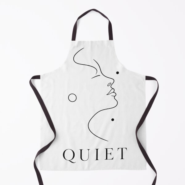 Item preview, Quiet Minimalist Face Line Art – Introvert Aesthetic Design designed and sold by RobertArt08.