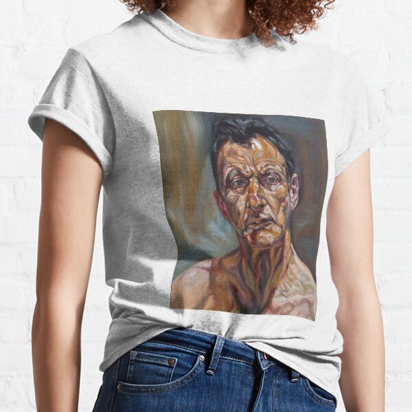 self-portrait after Lucian freud Classic T-Shirt