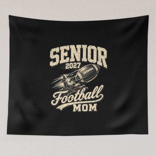 Item preview, Senior 2027 Football Mom Vintage American Football Mom designed and sold by felixpalette.