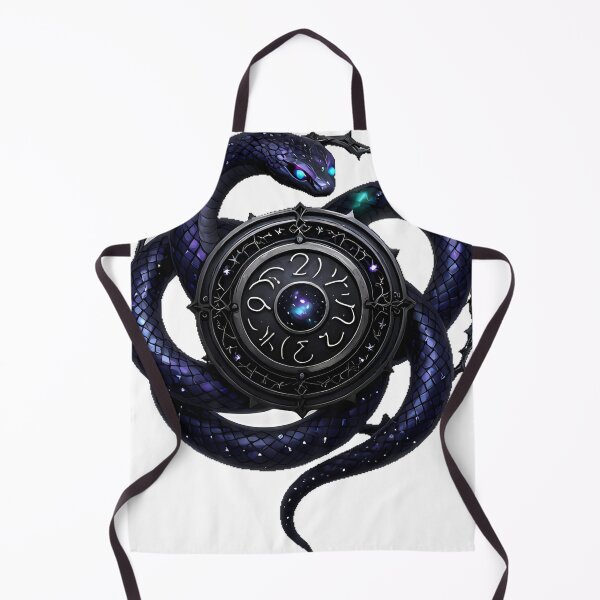 Item preview, Gothic Ouroboros Celestial Medallion designed and sold by IllumeInk.
