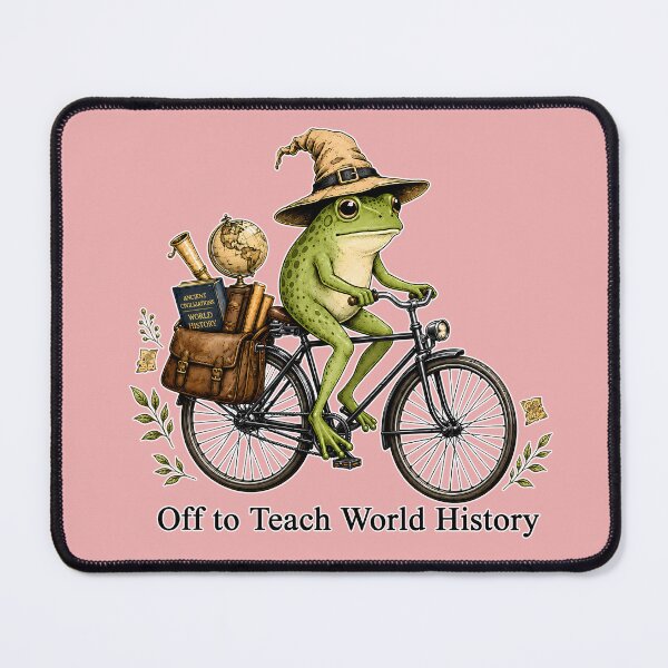 Item preview, Off To Teach World History designed and sold by Verominunus.