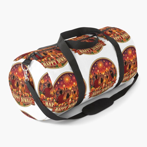 Artikelvorschau, Happy Diwali Familien-Retro-Anstecker – Vintage-Diwali-Design zum Lichterfest entworfen und verkauft von Globalcitytees.