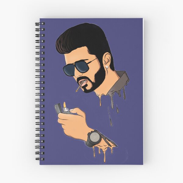 Item preview, Thalapathy Vijay Mass Style – Smoking & Shades designed and sold by lexxclothing.