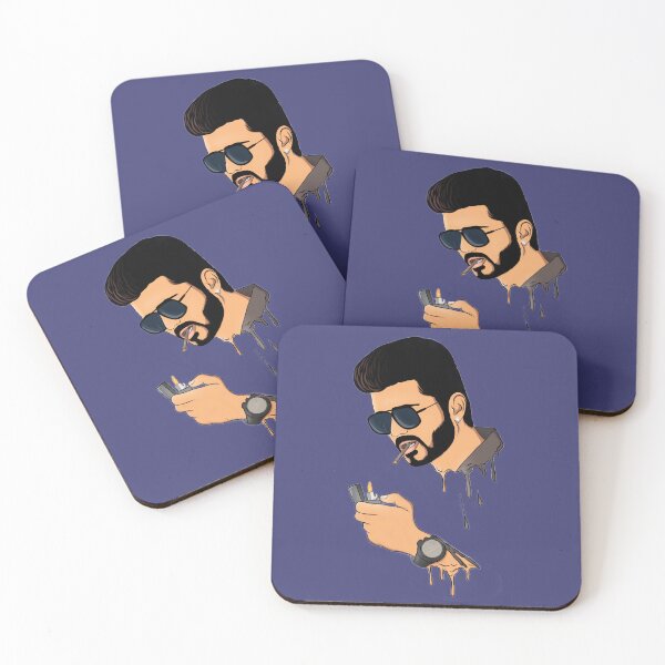 Item preview, Thalapathy Vijay Mass Style – Smoking & Shades designed and sold by lexxclothing.
