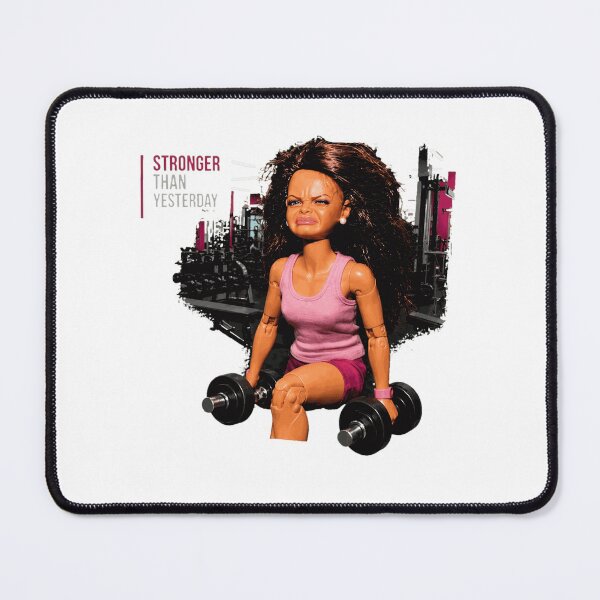 Item preview, Funny Gym Doll Motivational Workout designed and sold by StanleyBr11648.