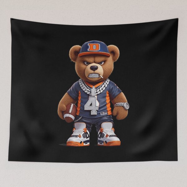 Item preview, Urban Bear with Football and Sneakers designed and sold by adivmodzel.