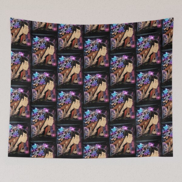 Item preview, Sharaku Kabuki Samurai | Edo Japan Ukiyo-e Street Color Art designed and sold by RhymeArc.