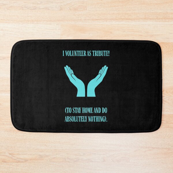 Item preview, I Volunteer As Tribute To Stay Home Funny Parody designed and sold by Mircea786.