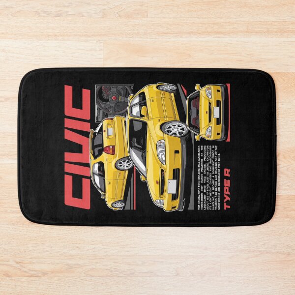 Item preview, JDM Yellow Civic EK9 Type R designed and sold by squeal tires.