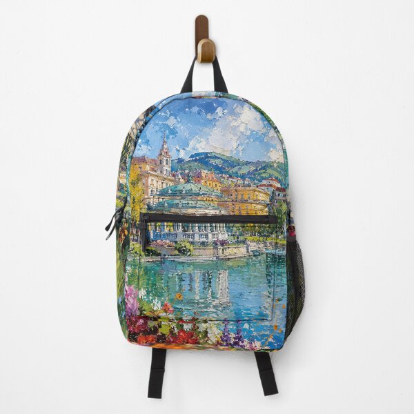 Item preview, A painting of Bilbao, Spain – A Beautiful city in Europe. designed and sold by GalleryKauffeld.