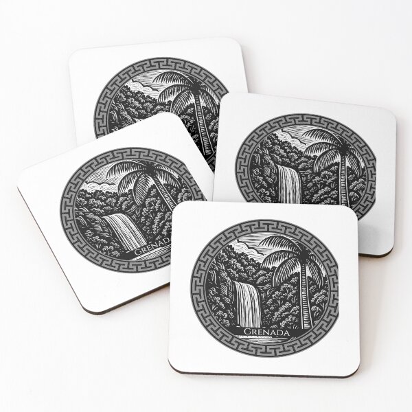 Item preview, Grenada Vintage Woodcut Art designed and sold by harlyn-keyse.