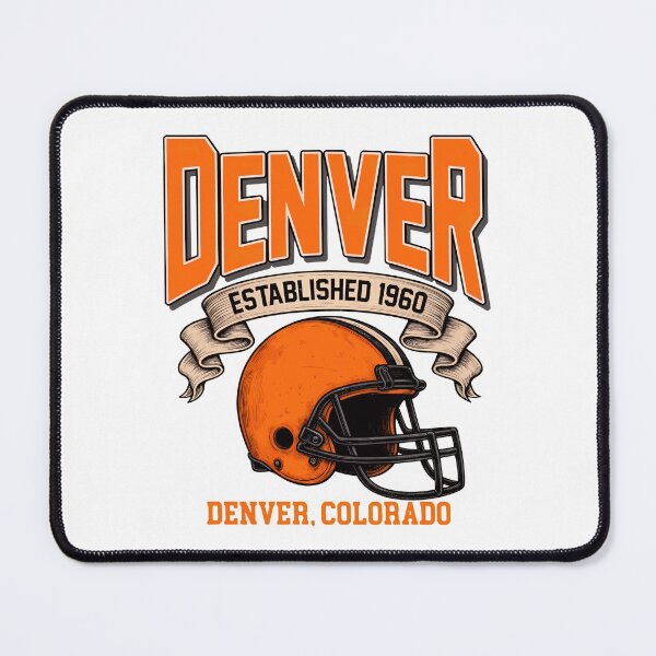 Item preview, Retro Denver Football Helmet Vintage EST 1960 designed and sold by DianelisLizama.