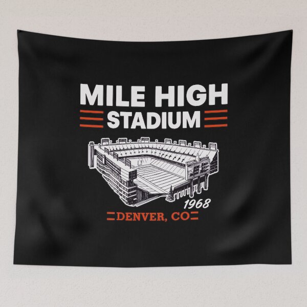 Item preview, Vintage Denver Stadium Retro Design designed and sold by adivmodzel.