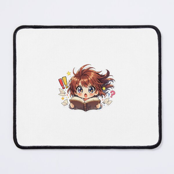 Item preview, Anime Plot Twist Reaction Sticker Chibi Funny Meme for Readers & Otaku designed and sold by CutePrintCorner.
