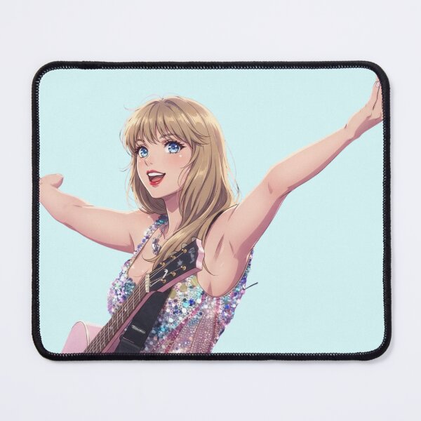 Item preview, Taylor Swift The Eras Tour - Lover Era Performance Anime Art designed and sold by LogicLoop.