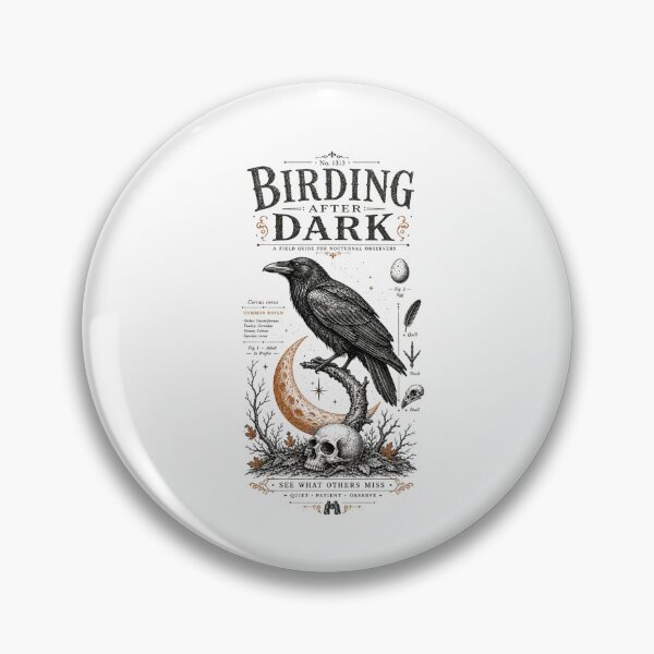 Item preview, Halloween Bird Watching Spooky Birder Club Design designed and sold by JansenGS.