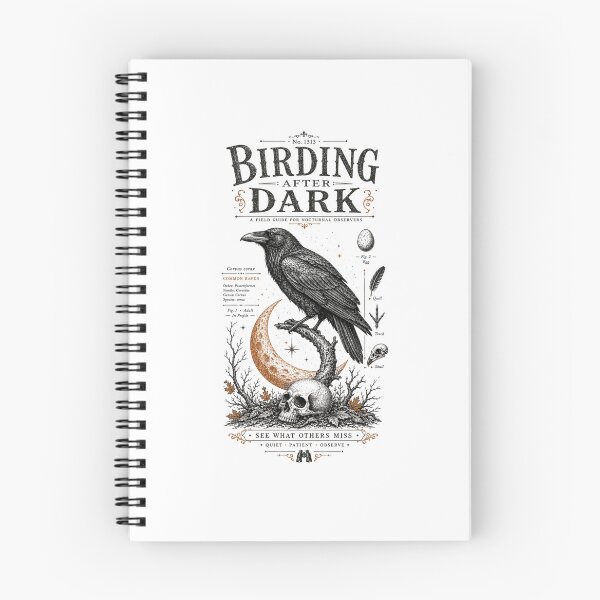 Item preview, Halloween Bird Watching Spooky Birder Club Design designed and sold by JansenGS.