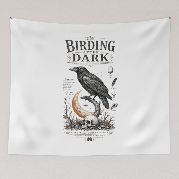 Item preview, Halloween Bird Watching Spooky Birder Club Design designed and sold by JansenGS.