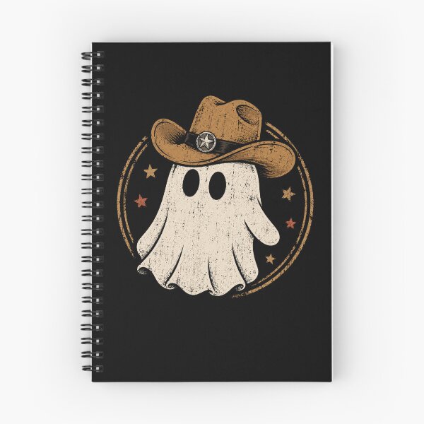 Item preview, Retro Cowboy Ghost Halloween Western Spooky Vintage Spirit designed and sold by Moizento.