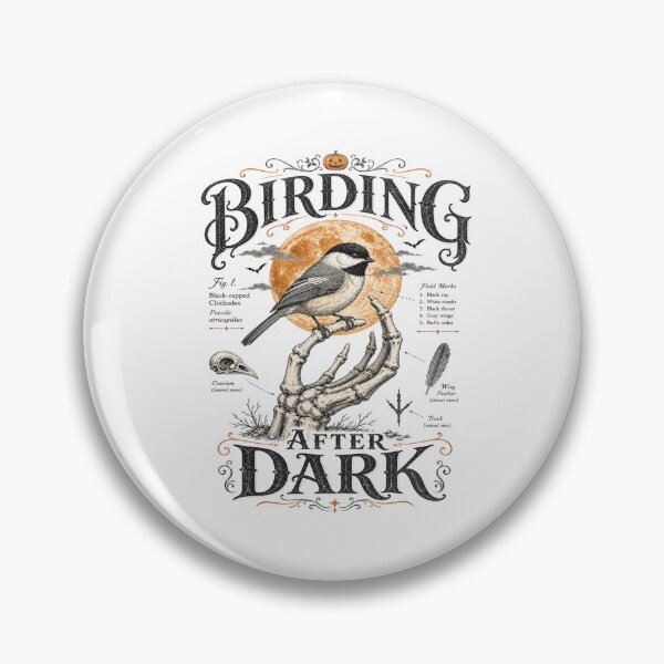 Item preview, Halloween Bird Watching Spooky Birder Club Design designed and sold by JansenGS.