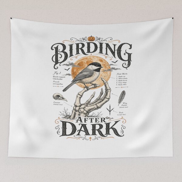 Item preview, Halloween Bird Watching Spooky Birder Club Design designed and sold by JansenGS.