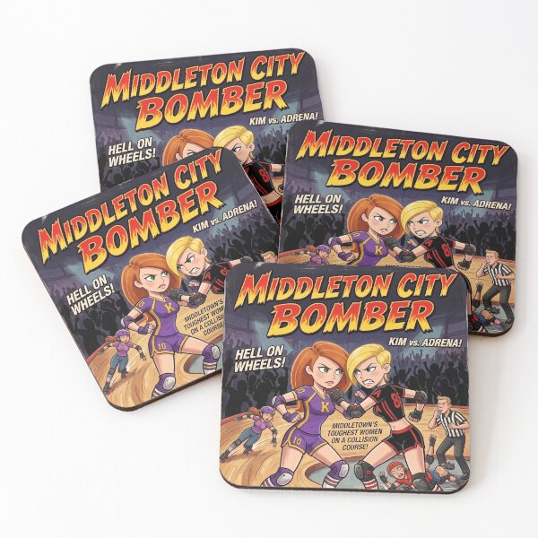 Item preview, Kim Possible and Adrena Lynn Middleton City Bomber Skate 2 designed and sold by N0WUC1.