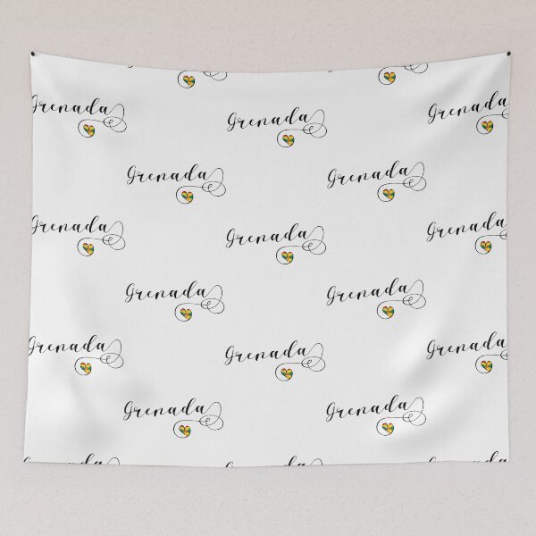 Item preview, Heart Grenada Flag I Love Grenada designed and sold by harlyn-keyse.