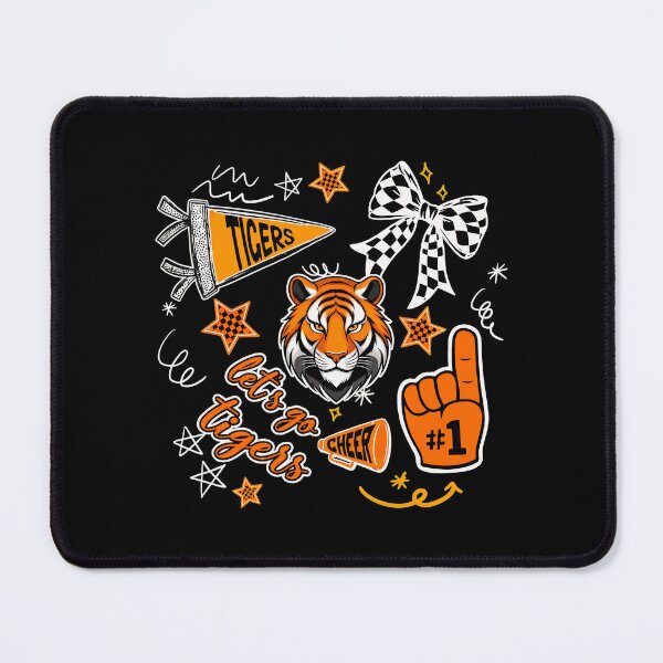Item preview, Go Team Spirit Tiger Mascot Graphic designed and sold by WendyFros39809.