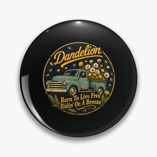 Item preview, Dandelion Born To Live Free Ridin' On A Breeze Vintage designed and sold by felixpalette.