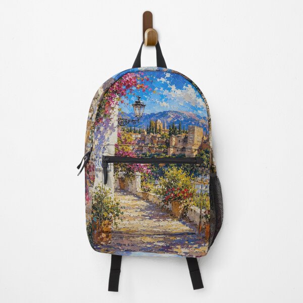 Item preview, A painting of Granada, Spain – A Beautiful city in Europe. designed and sold by GalleryKauffeld.