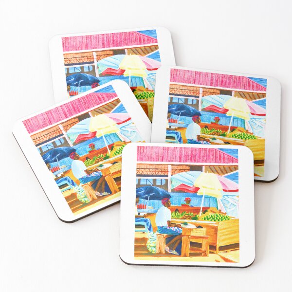 Item preview, Market Square - Grenada designed and sold by harlyn-keyse.