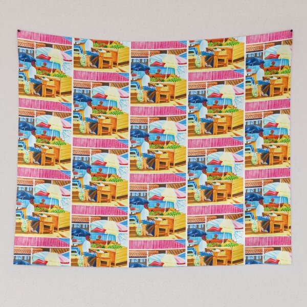 Item preview, Market Square - Grenada designed and sold by harlyn-keyse.