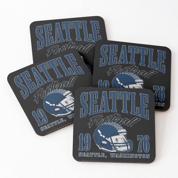 Item preview, Seattle Football Retro Helmet Graphic designed and sold by BethBenja21928.