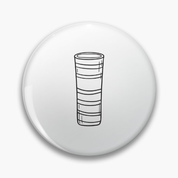 Item preview, A tall vase with smooth sides in doodle illustration style designed and sold by rasagamastore.