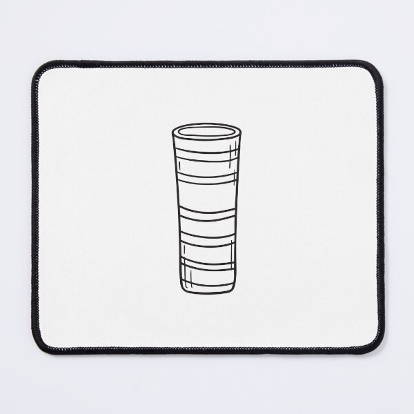 Item preview, A tall vase with smooth sides in doodle illustration style designed and sold by rasagamastore.