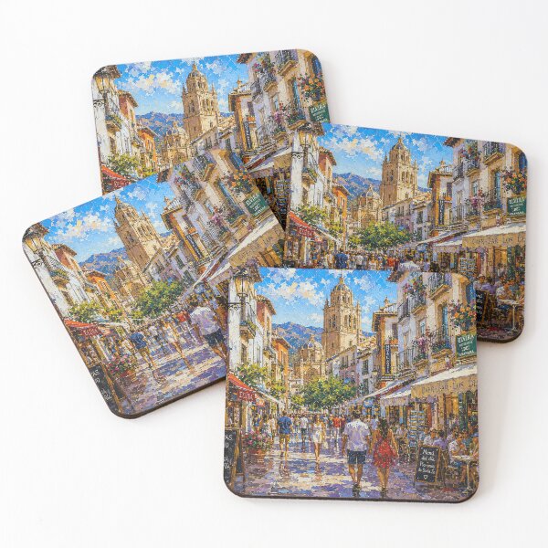Item preview, Granada, Spain – a painting of a summer day in this beautiful European city. designed and sold by GalleryKauffeld.