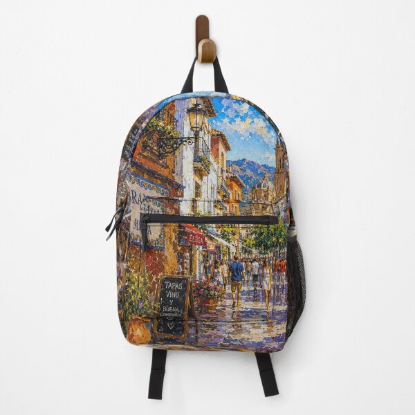 Item preview, Granada, Spain – a painting of a summer day in this beautiful European city. designed and sold by GalleryKauffeld.